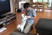あすなろ学校の生徒と聴導犬