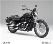ホンダの低価格大型バイク「ＶＴ７５０Ｓ」
