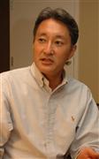 携帯型ゲーム機では３Ｄ対応しない考えを示したソニー・コンピュータエンタテインメントの平井一夫社長＝米ロサンゼルス
