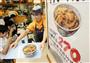 牛丼並盛りの値引きキャンペーンを開始した吉野家＝２８日午前１０時２２分、大阪市西区の吉野家阿波座店（門井聡撮影）