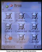 人気のｉＰｈｏｎｅ４。広告配信システム「アイアド」は先月末から稼働を始めた（ＡＰ）