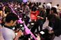 家庭用ゲーム機にも食指を伸ばすガンホー・オンライン・エンターテイメントのブース＝９月１９日、千葉市の幕張メッセ