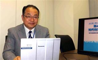 「第4次産業革命も事業拡大の好機と前向きに捉えるべきだ」と話すナブテスコの菊地修知的財産部長 「第4次産業革命も事業拡大の好機と前向きに捉えるべきだ」と話すナブテスコの菊地修知的財産部長