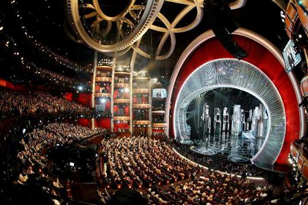 第89回アカデミー賞の授賞式会場=26日、米ハリウッド(ロイター=共同)