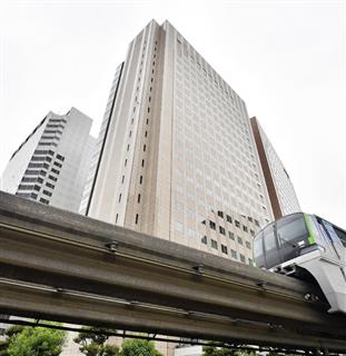 タカタの本社が入るビル=26日午前、東京都品川区 タカタの本社が入るビル=26日午前、東京都品川区