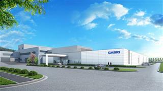 カシオ計算機が山形県東根市に建設する新工場のイメージ カシオ計算機が山形県東根市に建設する新工場のイメージ