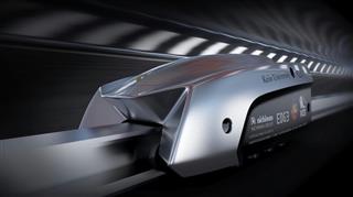 慶大SDMの学生が開発した「ハイパーループ」用のポッド(車体)(慶大SDM提供) 慶大SDMの学生が開発した「ハイパーループ」用のポッド(車体)(慶大SDM提供)