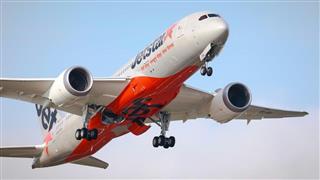 ジェットスター航空のボーイング787(同航空提供・共同) ジェットスター航空のボーイング787(同航空提供・共同)