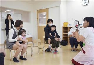 ハウステンボス内に開設された保育園=1日、長崎県佐世保市 ハウステンボス内に開設された保育園=1日、長崎県佐世保市