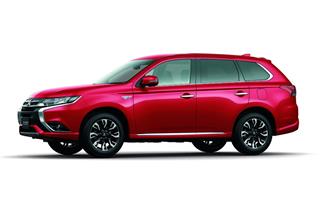 三菱自動車の「アウトランダーPHEV」 三菱自動車の「アウトランダーPHEV」