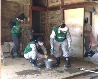 自社店舗も被災したダイナムでは、被災地域の1日も早い復興を目指して多様な支援に取り組む 自社店舗も被災したダイナムでは、被災地域の1日も早い復興を目指して多様な支援に取り組む