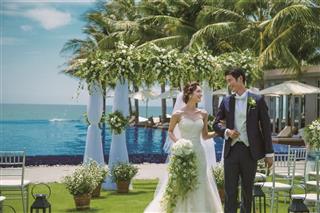 ナマンリトリートでの庭園挙式のイメージ ナマンリトリートでの庭園挙式のイメージ