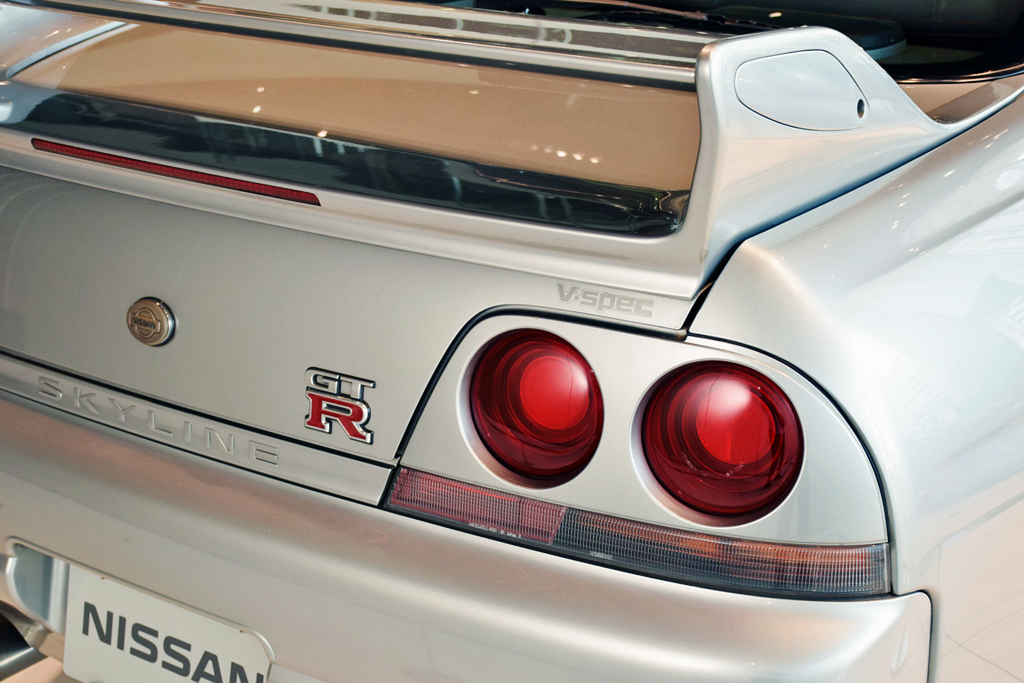 R33型のスカイラインGT-R＝日産グローバル本社ギャラリー（SankeiBiz編集部）