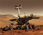 NASAの火星探査ローバー「オポテュニティ」《2003年7月打上》（NASA/JPL-Caltech）