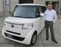 ホンダの新型軽自動車「ＮＢＯＸ」と開発責任者の浅木泰昭さん