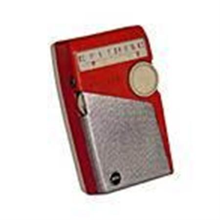 １９５８年、東芝「６ＴＰ－２４３型６石＿トランジスターラジオ」（明治大学・小池保夫ゼミ有志学生記者提供）