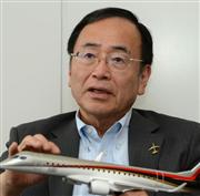 三菱航空機の江川豪雄社長