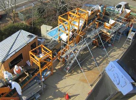 高濃度の汚染土だけを回収できる大林組のシステム「スキャンソート」