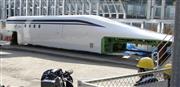 初公開されたＪＲ東海の超電導リニアの新型車両