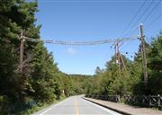 ＮＴＴ東日本などが参画するアニマルパスウェイ＝山梨県北杜市（同社提供）