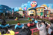 ＵＳＪの「ユニバーサル・ワンダーランド」。家族連れ層にも人気を広げた
