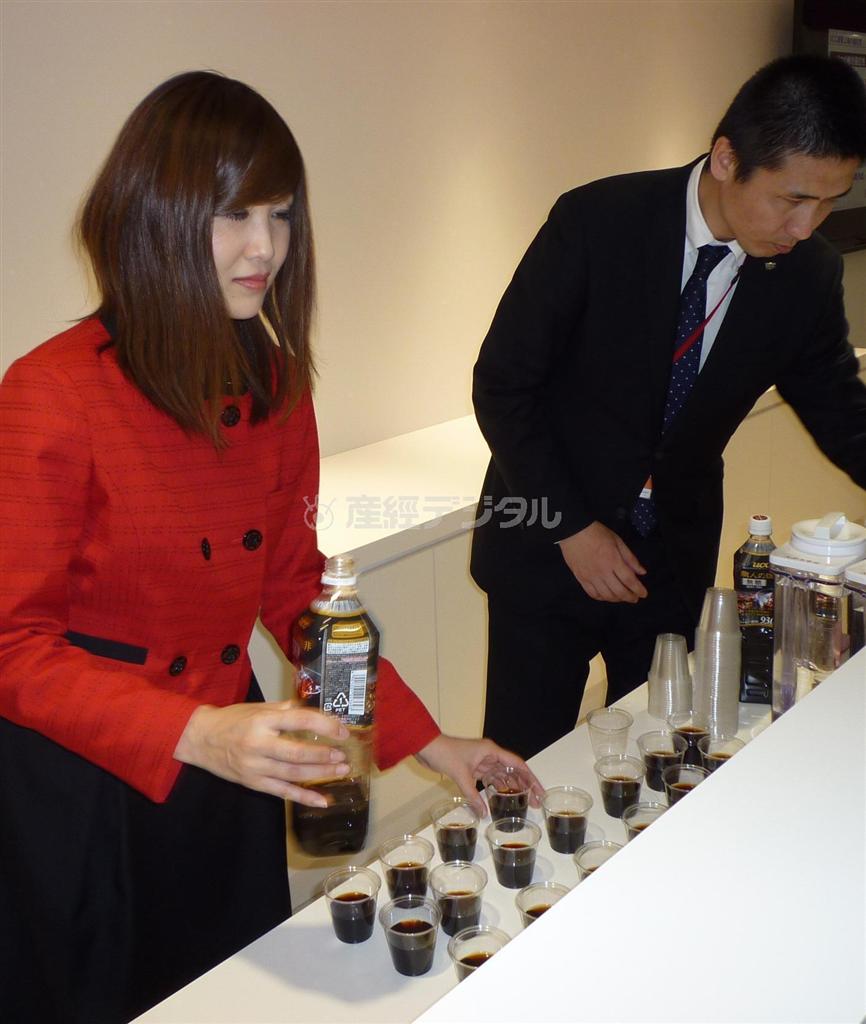 製法ごとの飲み比べが楽しめる試飲室