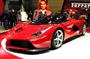 フェラーリの新型ハイブリッド車「ラ・フェラーリ」＝スイス（提供写真）