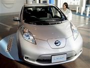 日産自動車の電気自動車「リーフ」