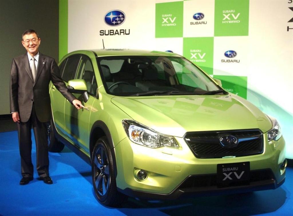 スポーツ用多目的車（ＳＵＶ）のハイブリッド車（ＨＶ）「スバルＸＶハイブリッド」