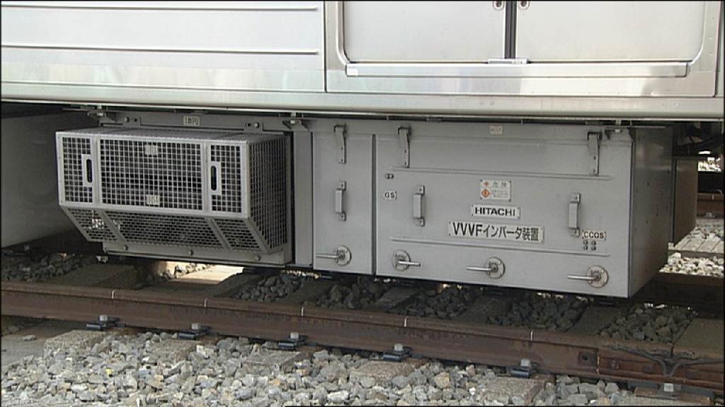 車両に設置された「ＶＶＶＦインバーター制御装置