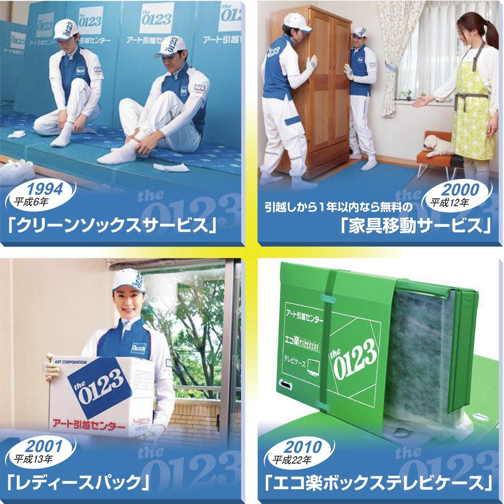 アートコーポレーションのユニークなサービス（写真は同社提供）