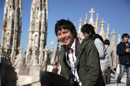 ミラノにきた小川悠さん