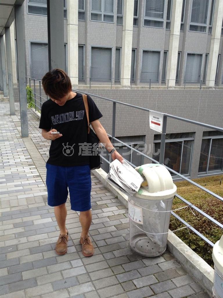 「新聞離れ」は、「ニュース離れ」「常識離れ」を招いている＝２０１３（平成２５）年７月（関西大学＿谷本奈穂ゼミ＿有志学生記者撮影）