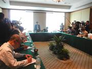 ＴＰＰ政府対策本部が開いた業界団体向け説明会＝２４日、コタキナバル（会田聡撮影）