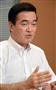 インタビューに答える自民党の小里泰弘衆院議員＝衆院第１議員会館（酒巻俊介撮影）