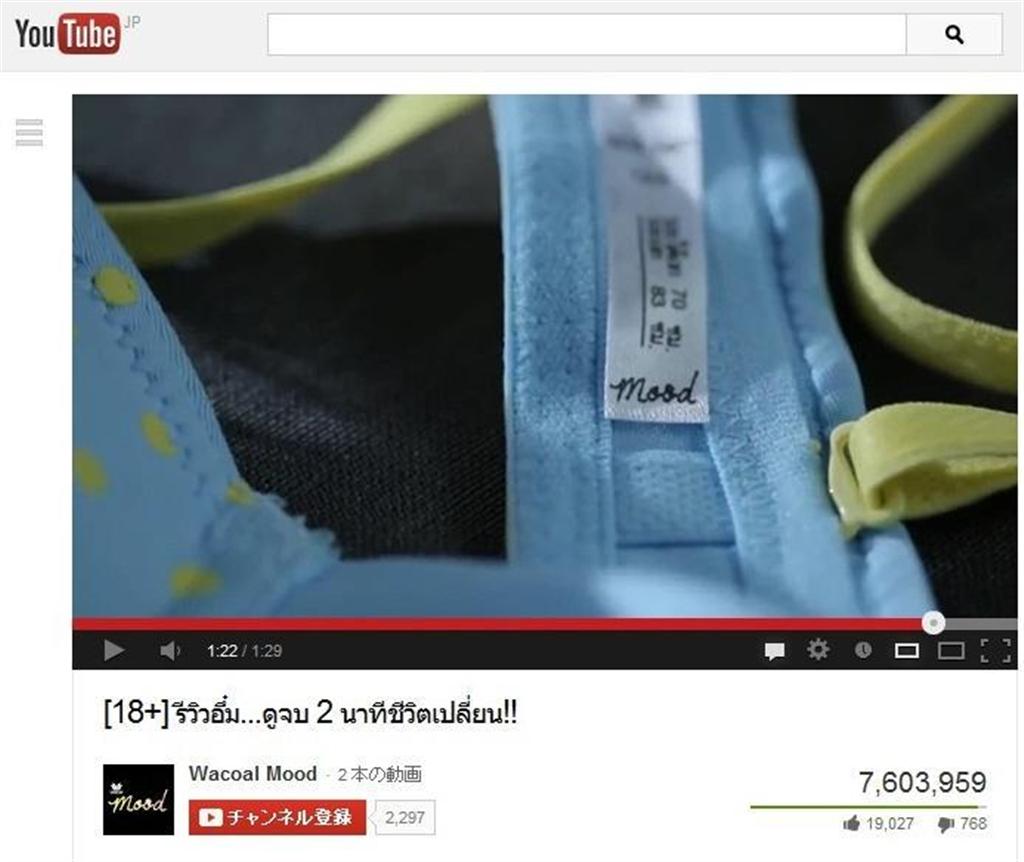 このブラジャーほしい！（タイワコールの「ＢＯＯＳＴＵＰ」ブラのＣＭ）