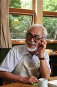 長編映画の監督を引退することが明らかになった宮崎駿監督。世界三大映画祭という場での発表は異例だ＝２００９年８月、東京都小金井市のスタジオジブリ（奈須稔撮影）
