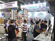 東京ゲームショウに初登場した「クール・ジャパン」を発信するラウンジ＝２０日、千葉市の幕張メッセ