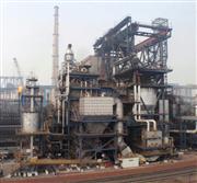 新日鉄住金グループとインド・タタ製鉄などが共同で設置した「コークス乾式消火設備」＝インド・ジャルカンド州（新日鉄住金提供）