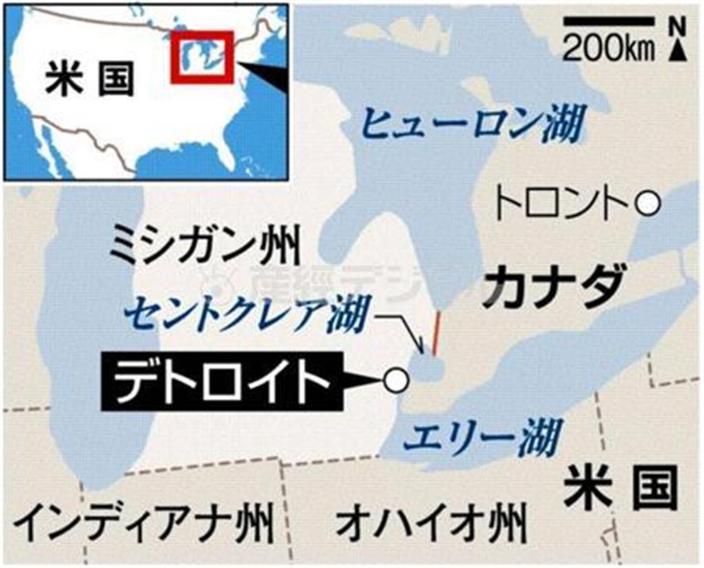 米ミシガン州デトロイト