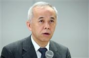 ２０１３年９月中間決算を発表する東京電力の広瀬直己社長＝３１日、東京都千代田区