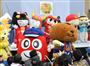 ゆるキャラなどが勢揃いした「ご当地キャラ博」の開幕式＝１０月１９日、滋賀県彦根市