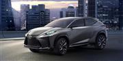 トヨタ自動車が出展するクロスオーバーＳＵＶの試作車「レクサスＬＦ－ＮＸ」（同社提供）