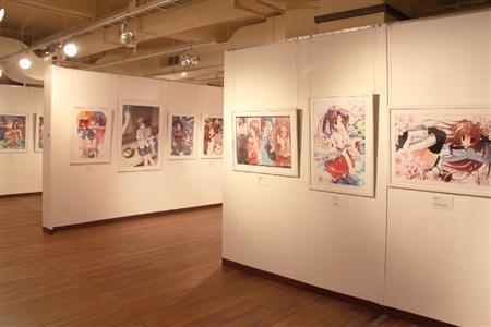 いつ、どこで、だれが…と考えながら見ると、作品世界の温度や匂いが伝わってくる＝１１月８日、京都府京都市中京区・京都国際マンガミュージアム（提供写真）