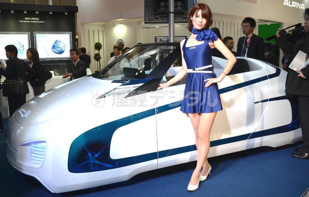 三菱電機の試作車「ｘＤＡＳ」（小島清利撮影）