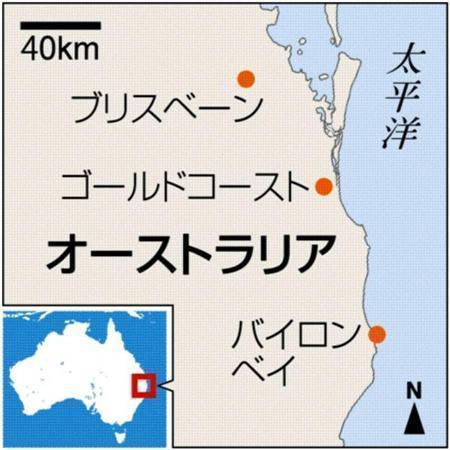 オーストラリア・クイーンズランド州ゴールドコースト