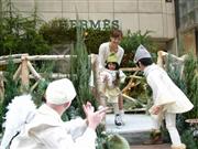 インストラクターと子供たちによるショーが行われたイベント