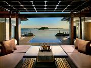 南シナ海を望む全５棟の「１ベッドルーム・バンヤン・プールヴィラ」（床面積は約４００ｍ２）。屋外にはプライベートプール、ジェットプールやバスタブが併設されている