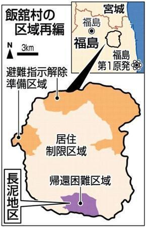 福島県相馬郡飯舘（いいたて）村の区域再編＝２０１２年７月１７日