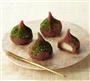 羽二重団子の「しづくあん抹茶がけ」（９４５円・大丸東京店）